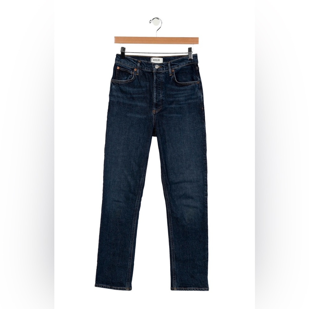 AGOLDE High Rise Jamie Long Straight Leg Jeans - Picture 5 of 6